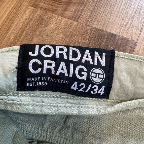 Jordan Craig Men’s Cargo Utility Jogger Pants in Army Green, size 42 Waist - Picture 10 of 16